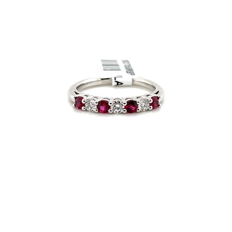 Shine In Style – Shop Jewelry Discounts Today Bremer Jewelry Ruby and Diamond Half Anniversary Fashion Ring in Platinum (0.66xctw) Shine In Style – Shop Jewelry Discounts Today Bremer Jewelry Ruby and Diamond Half Anniversary Fashion Ring in Platinum (0.66xctw)
