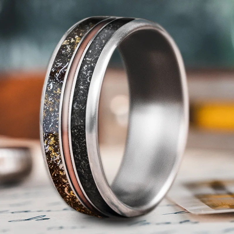 Trendy Minimalist Jewelry For Everyday Wear Custom Design - 3-Inlay Metal Center Ring zAjTlmCnQ6H4nYJ-7ncnEEXI Trendy Minimalist Jewelry For Everyday Wear Custom Design - 3-Inlay Metal Center Ring zAjTlmCnQ6H4nYJ-7ncnEEXI