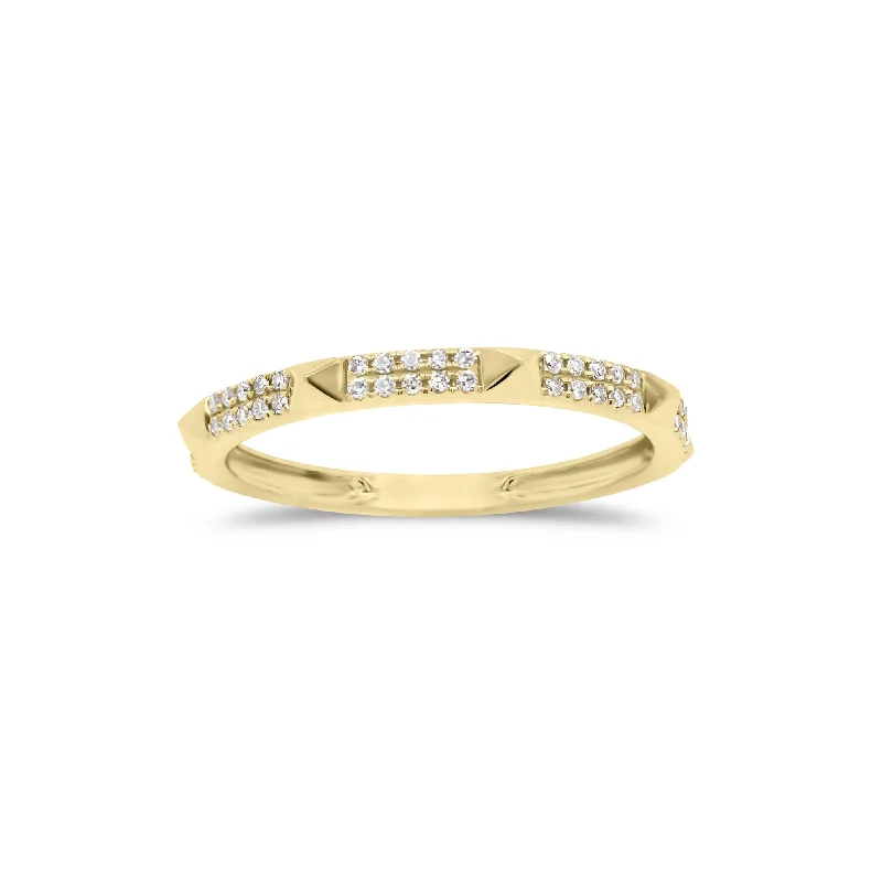 Limited-Time Jewelry Discounts – Shine Without The Splurge Diamond & Gold Pyramid Stackable Ring Limited-Time Jewelry Discounts – Shine Without The Splurge Diamond & Gold Pyramid Stackable Ring