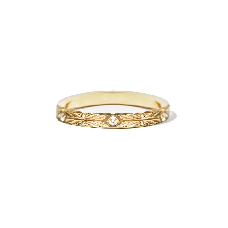 Buy More, Save More On Stunning Jewelry Pieces Engraved Elsa Diamond Wedding Ring
