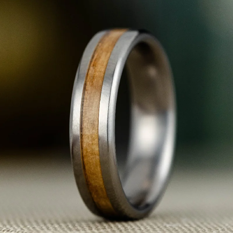 Upgrade Your Jewelry Collection For Less (In-Stock) The Angel's Share | Men's Titanium Wedding Band with Whiskey Barrel Wood - Size 10.25 | 6mm Wide Upgrade Your Jewelry Collection For Less (In-Stock) The Angel's Share | Men's Titanium Wedding Band with Whiskey Barrel Wood - Size 10.25 | 6mm Wide