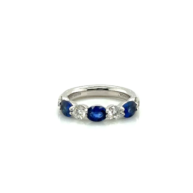 Jewelry Clearance Event – Stock Up Before It's Over JB Star Sapphires and Diamonds Half Anniversary Fashion Ring in 950 White Platinum (2.79ctw) Jewelry Clearance Event – Stock Up Before It's Over JB Star Sapphires and Diamonds Half Anniversary Fashion Ring in 950 White Platinum (2.79ctw)