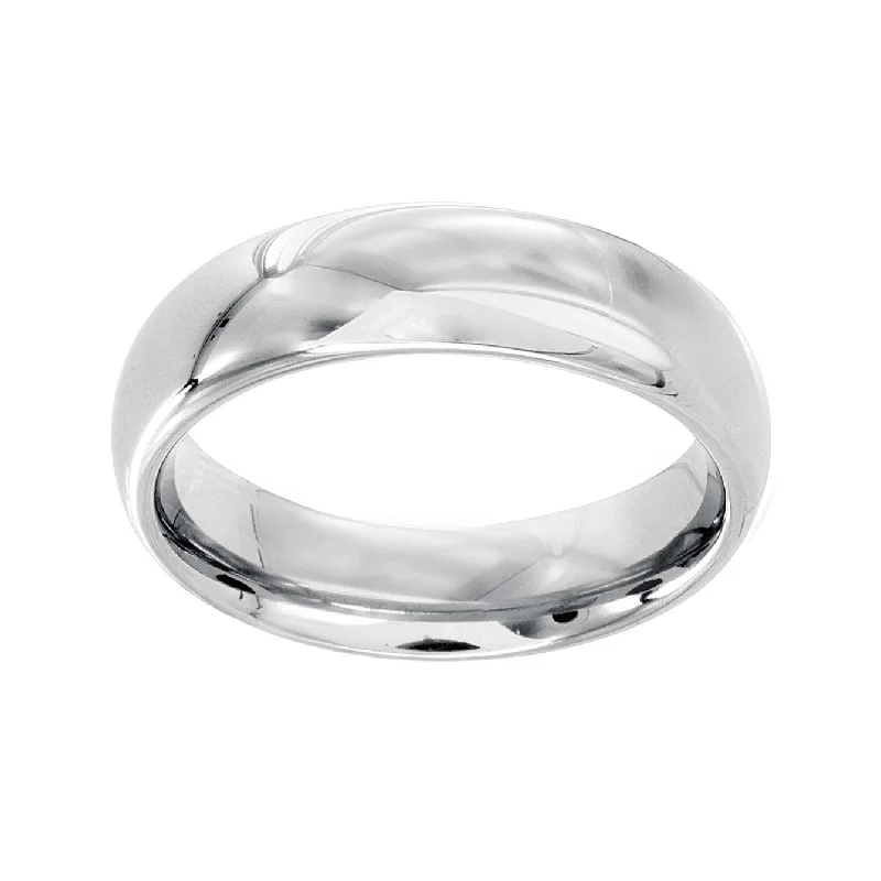 Premium Diamond Jewelry For Unforgettable Moments 6mm Domed High Polished Tungsten Carbide Premium Diamond Jewelry For Unforgettable Moments 6mm Domed High Polished Tungsten Carbide