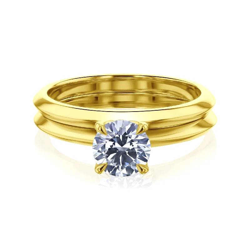 Final Call For Exquisite Jewelry At Reduced Rates Kobelli Grown - Hana 1ct Solitaire Lab Diamond Bridal Set Final Call For Exquisite Jewelry At Reduced Rates Kobelli Grown - Hana 1ct Solitaire Lab Diamond Bridal Set