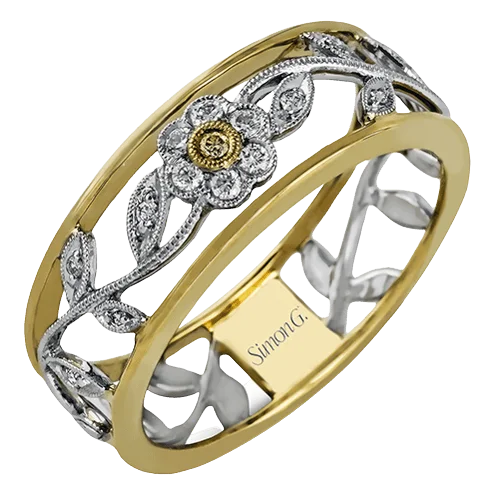 Timeless Elegance, Temporary Discounts – Act Fast Trellis Fashion Ring in 18k Gold with Diamonds Timeless Elegance, Temporary Discounts – Act Fast Trellis Fashion Ring in 18k Gold with Diamonds