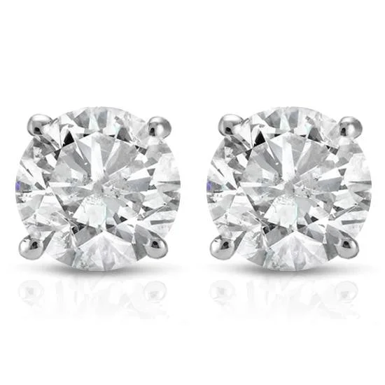 Shop Dazzling Jewelry At The Best Prices 1 cttw Diamond Studs 14K White Gold