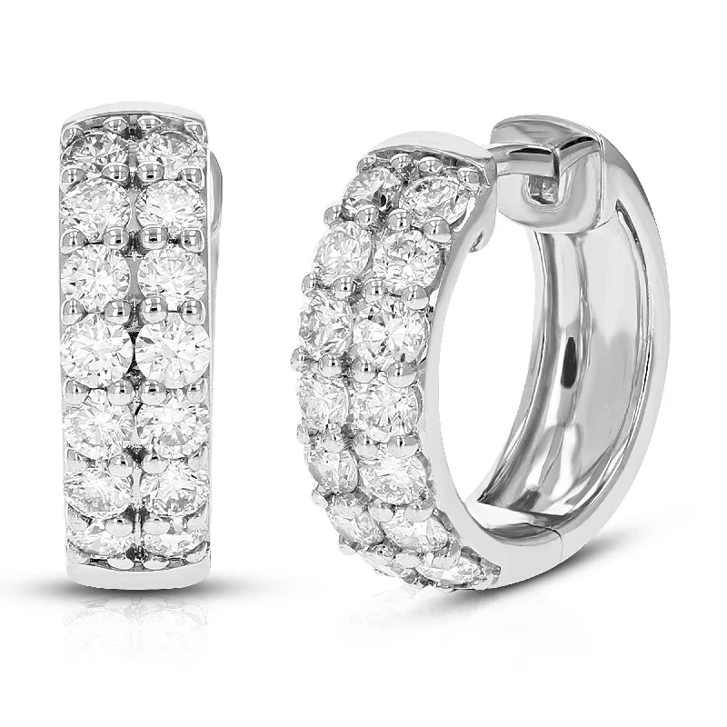 Bestselling Jewelry Now On Sale – Elevate Your Look 1 cttw Round Cut Lab Grown Diamond Prong Set Hoop Earrings in .925 Sterling Silver 1/2 Inch Bestselling Jewelry Now On Sale – Elevate Your Look 1 cttw Round Cut Lab Grown Diamond Prong Set Hoop Earrings in .925 Sterling Silver 1/2 Inch