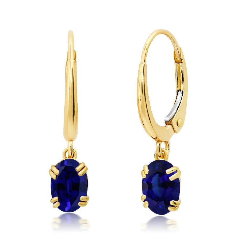 Fashion-Forward Jewelry At Incredible Prices 10k White or Yellow Gold Oval Cut 6x4mm Gemstone Dangle Lever Back Earrings for Women with Push Backs Fashion-Forward Jewelry At Incredible Prices 10k White or Yellow Gold Oval Cut 6x4mm Gemstone Dangle Lever Back Earrings for Women with Push Backs