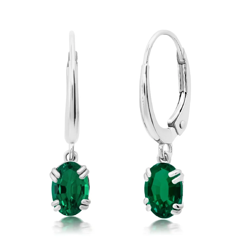 Luxury Jewelry At Unbeatable Discounts 10k White or Yellow Gold Oval Cut 6x4mm Gemstone Dangle Lever Back Earrings for Women with Push Backs Luxury Jewelry At Unbeatable Discounts 10k White or Yellow Gold Oval Cut 6x4mm Gemstone Dangle Lever Back Earrings for Women with Push Backs