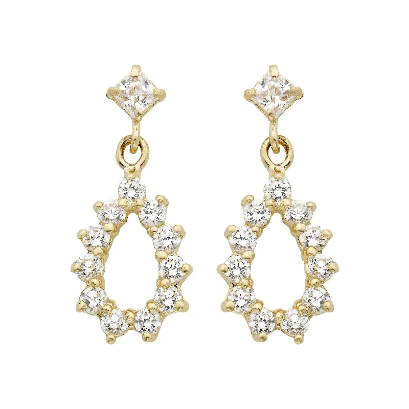 Don't Miss These Dazzling Jewelry Discounts 14k Gold Cubic Zirconia Teardrop Earrings Don't Miss These Dazzling Jewelry Discounts 14k Gold Cubic Zirconia Teardrop Earrings
