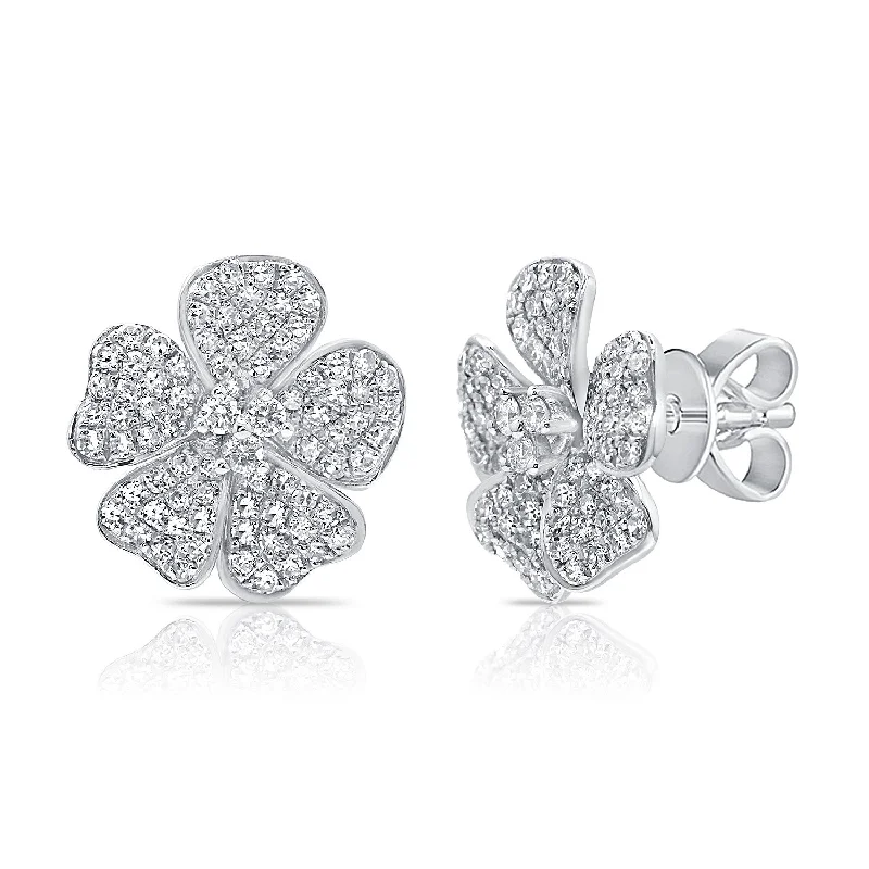Don't Miss Our Biggest Jewelry Sale Of The Season 14k Gold & Diamond Flower Earrings Don't Miss Our Biggest Jewelry Sale Of The Season 14k Gold & Diamond Flower Earrings