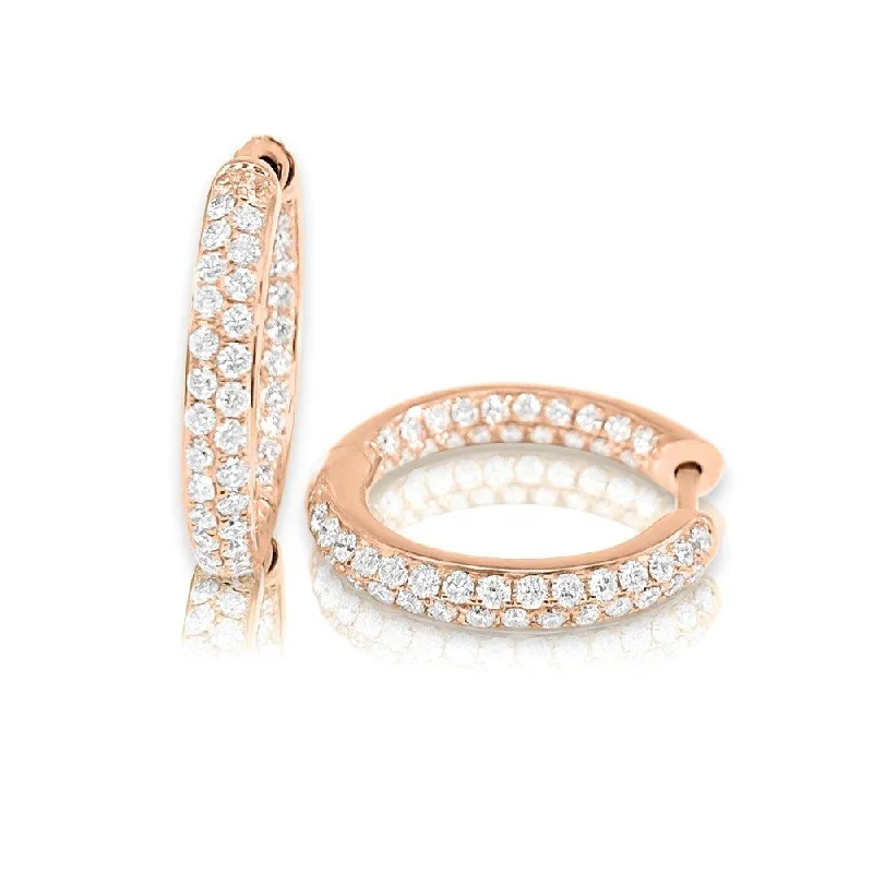 Limited-Time Jewelry Sale – Elegant Styles At Less 14k Gold & Diamond Pave Hoop Earrings Limited-Time Jewelry Sale – Elegant Styles At Less 14k Gold & Diamond Pave Hoop Earrings