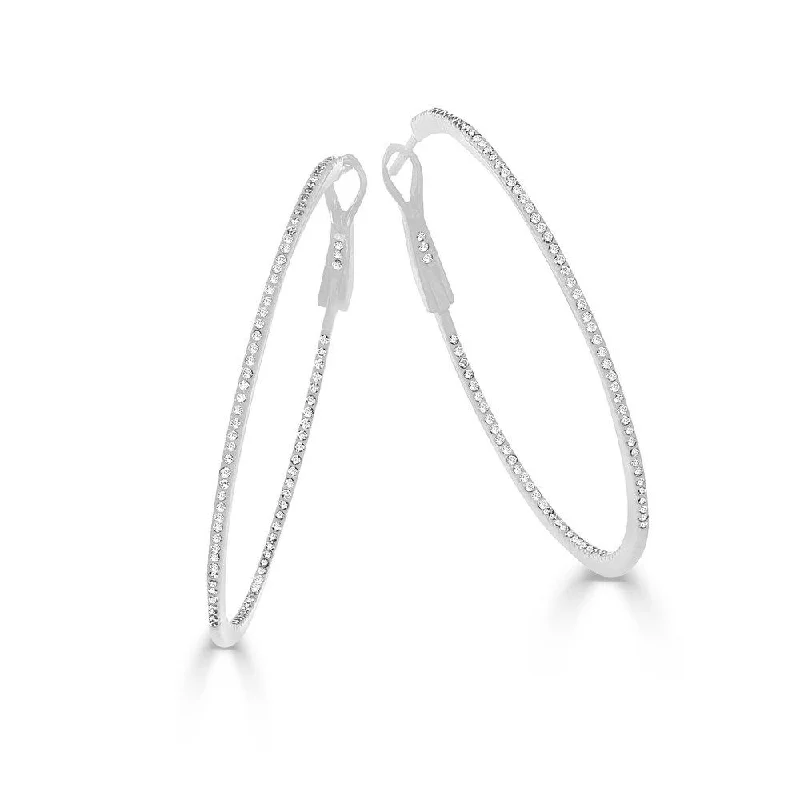 Best-Selling Jewelry Now Available At Special Deals 14k Gold & Diamond Skinny Hoop Earrings 1-3/4" Best-Selling Jewelry Now Available At Special Deals 14k Gold & Diamond Skinny Hoop Earrings 1-3/4"