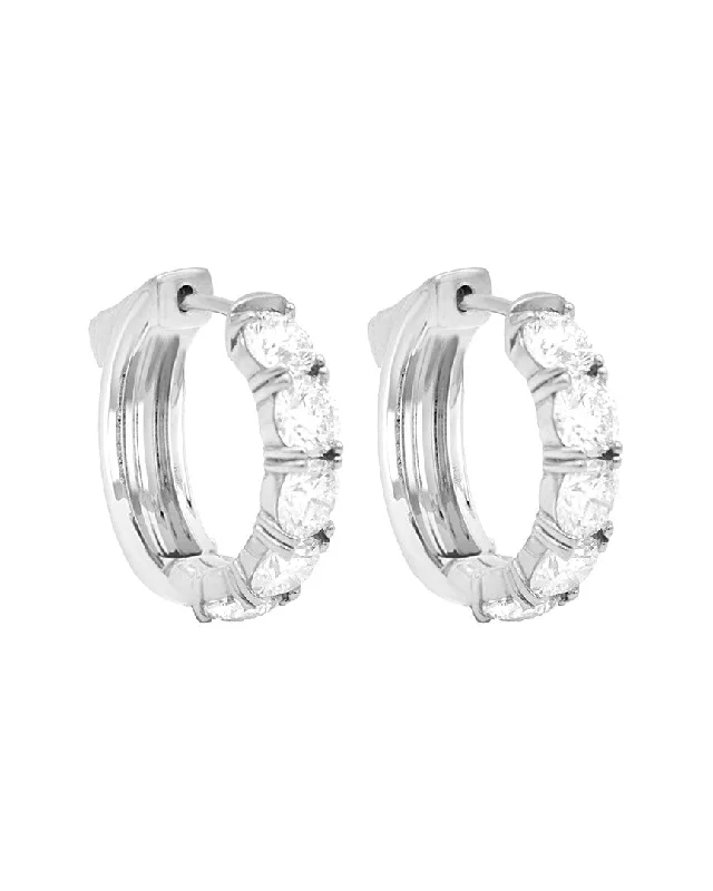 Exclusive Online Discounts On Stylish Jewelry 14K White Gold Cluster 1.00cts Diamond Earrings Exclusive Online Discounts On Stylish Jewelry 14K White Gold Cluster 1.00cts Diamond Earrings