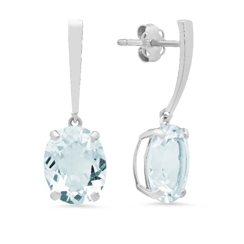 Unlock Unbeatable Jewelry Deals Before They’Re Gone 14k White Gold Solitaire Oval-Cut Gemstone Drop Earrings (10x8mm) Unlock Unbeatable Jewelry Deals Before They’Re Gone 14k White Gold Solitaire Oval-Cut Gemstone Drop Earrings (10x8mm)