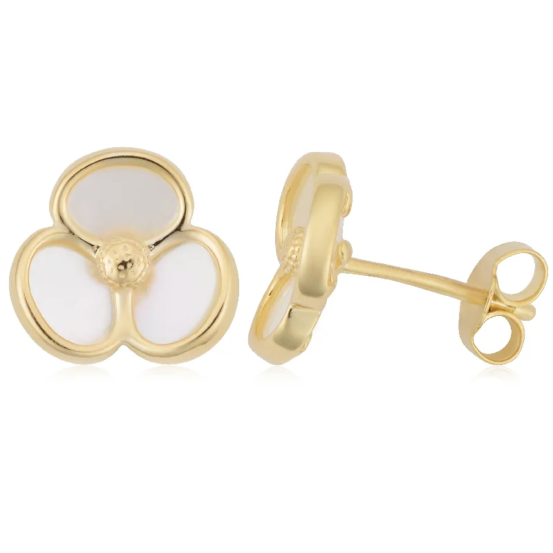 Best Jewelry Deals – Shop Premium Pieces At Great Prices 14k Yellow Gold Mother of Pearl Flower Earrings Best Jewelry Deals – Shop Premium Pieces At Great Prices 14k Yellow Gold Mother of Pearl Flower Earrings