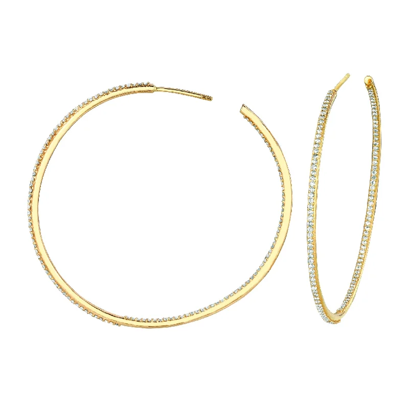 Elevate Your Jewelry Collection With Limited-Time Savings Diamond Hoop Earrings