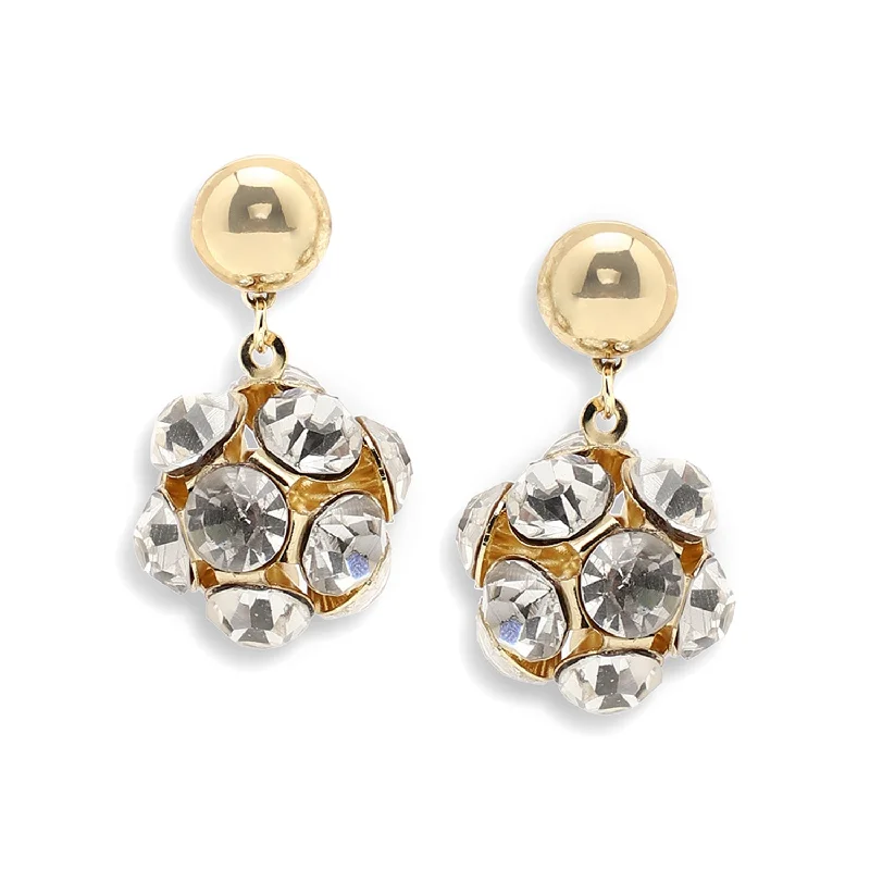 Get The Sparkle You Love At Prices You Adore Gold Color Gold Plated Party Designer Stone Drop Earring For Women's Get The Sparkle You Love At Prices You Adore Gold Color Gold Plated Party Designer Stone Drop Earring For Women's