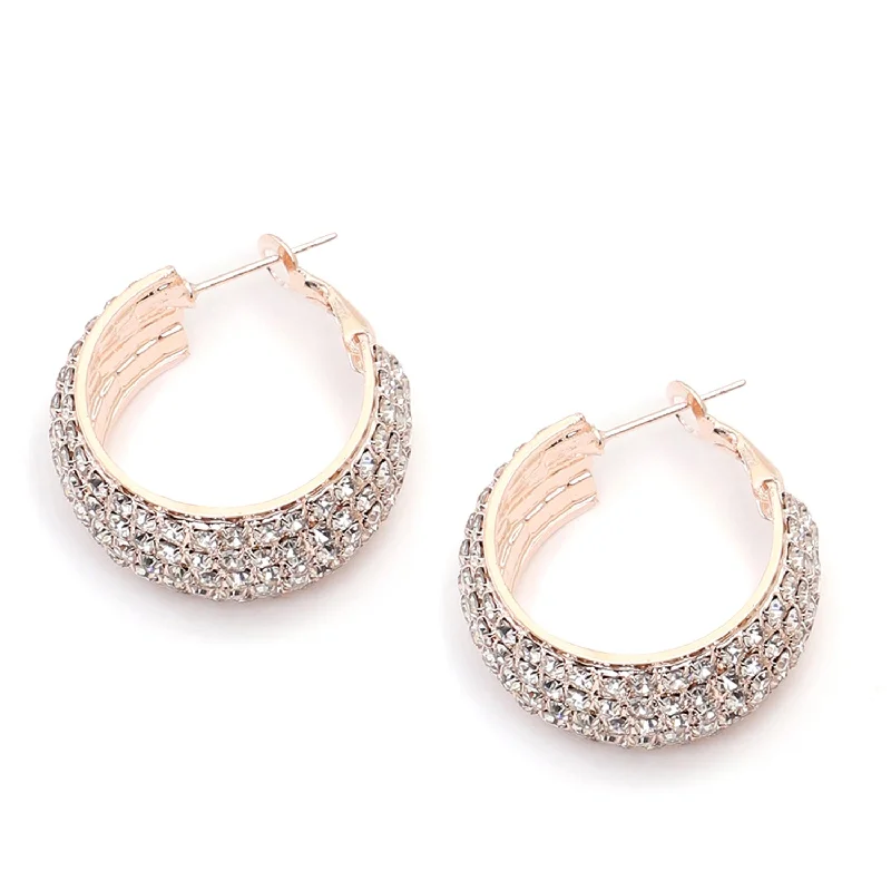 Timeless Jewelry Styles At Wallet-Friendly Prices Gold Plated Party Designer Stone Hoop Earring For Women Timeless Jewelry Styles At Wallet-Friendly Prices Gold Plated Party Designer Stone Hoop Earring For Women