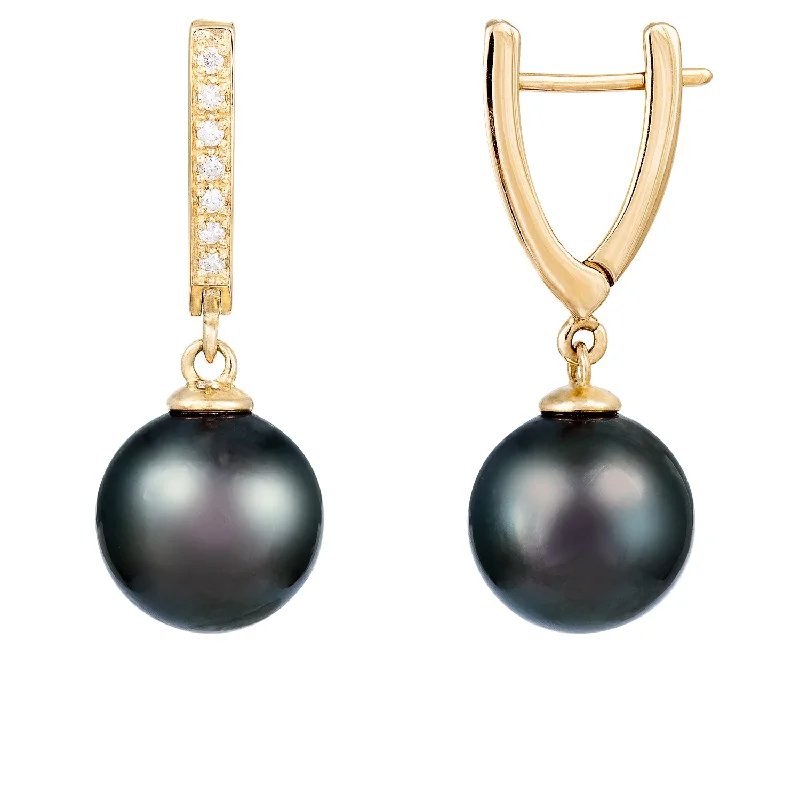 Elegant Designs, Unbeatable Discounts – Shop Jewelry Now 14k Gold Diamond Encrusted Tahitian Pearl Earrings Elegant Designs, Unbeatable Discounts – Shop Jewelry Now 14k Gold Diamond Encrusted Tahitian Pearl Earrings