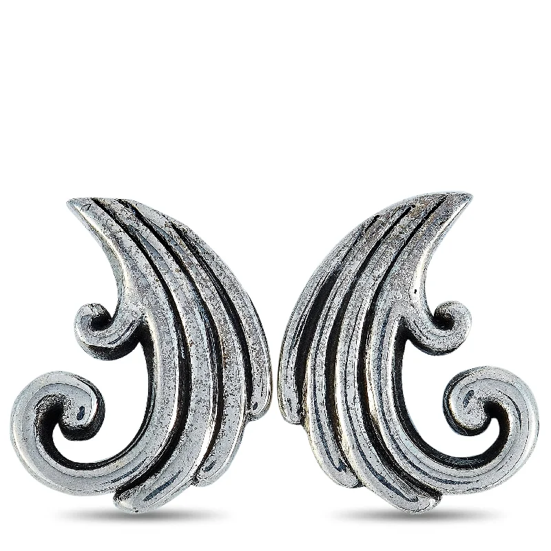 Fashion-Forward Jewelry At Incredible Prices King Baby Silver Wave Earrings