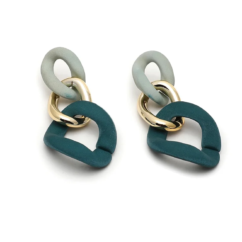Unmissable Discounts On Timeless Jewelry Pieces Multi Color Gold Plated Designer Drop Earring For Women's Unmissable Discounts On Timeless Jewelry Pieces Multi Color Gold Plated Designer Drop Earring For Women's