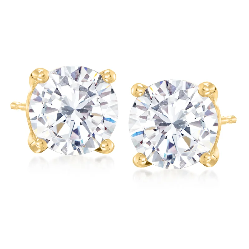 Exclusive Gemstone Jewelry At Special Prices Ross-Simons CZ in 18kt Yellow Gold