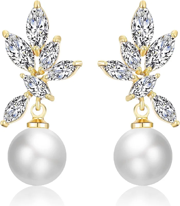 Premium Jewelry, Premium Discounts – Act Fast Silver Marquise Crystal Earrings