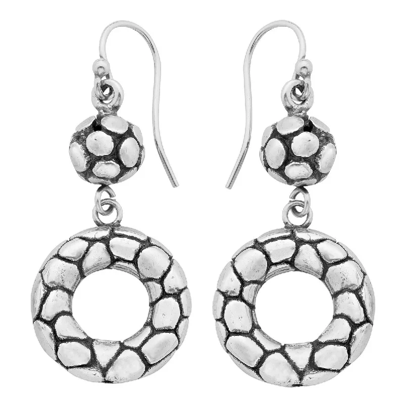 Limited-Time Offer On Elegant Jewelry Pieces Sterling Silver Drop Hoop Earrings