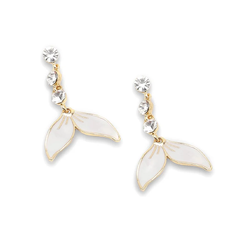 Discounted Luxury Jewelry – Shine Without The Splurge White Color Gold Plated Party Designer Stone Drop Earring For Women's Discounted Luxury Jewelry – Shine Without The Splurge White Color Gold Plated Party Designer Stone Drop Earring For Women's