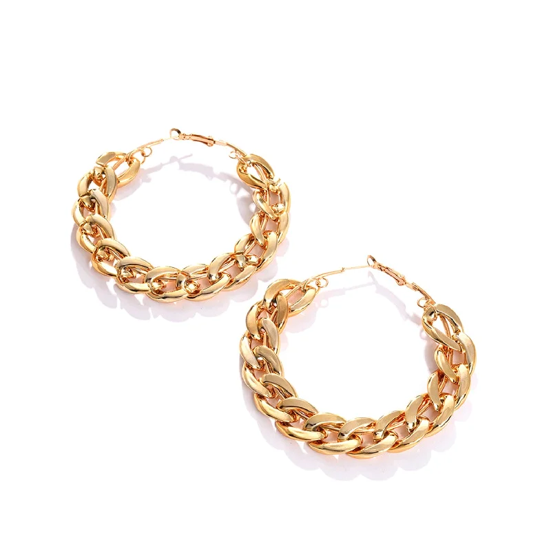 Shop Modern Jewelry Collections With Exclusive Discounts Women Gold Plated Designer Hoop Earring Shop Modern Jewelry Collections With Exclusive Discounts Women Gold Plated Designer Hoop Earring