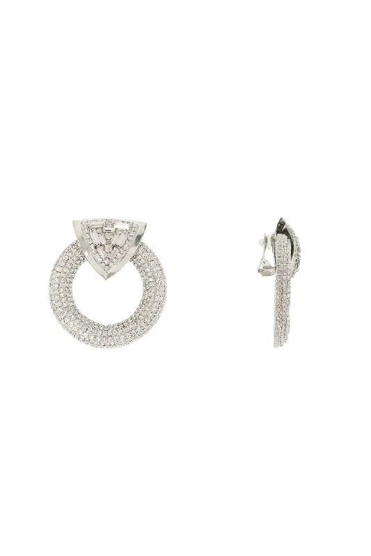 Shop Handcrafted Jewelry At Special Promotional Rates Alessandra Rich Circle Earrings With Crystals Shop Handcrafted Jewelry At Special Promotional Rates Alessandra Rich Circle Earrings With Crystals