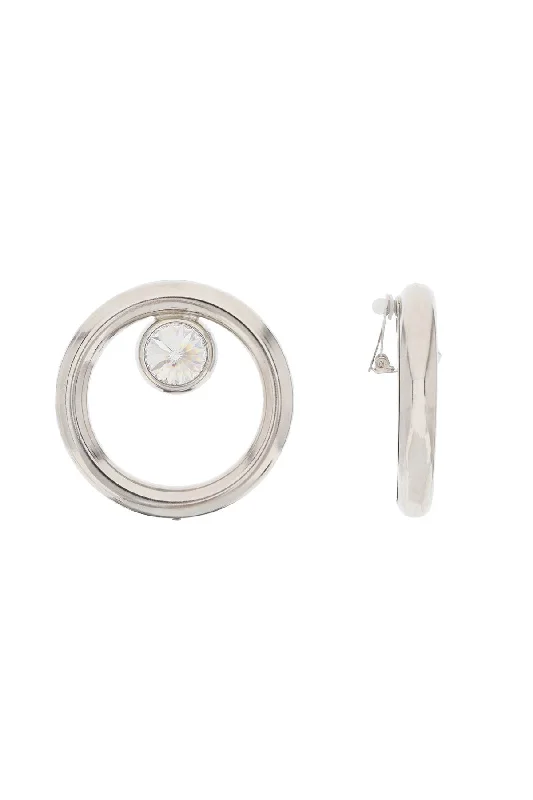 Get The Jewelry You Love At A Price You Love Alessandra Rich Earrings With Large Crystals.