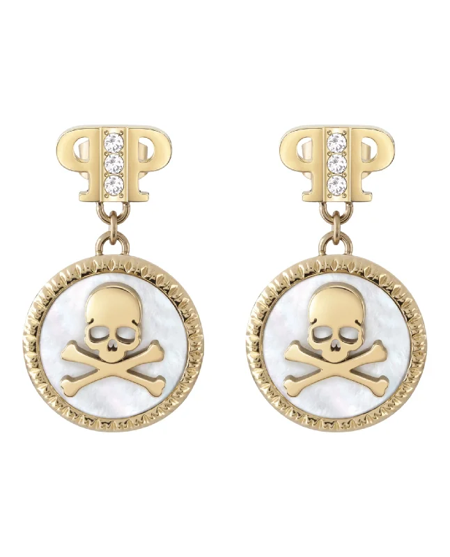 Luxury Jewelry Clearance – Shop Premium Styles Now Plein Mini Logo Crystal Dangle Earrings Luxury Jewelry Clearance – Shop Premium Styles Now Plein Mini Logo Crystal Dangle Earrings