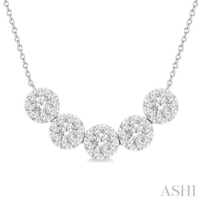 Elegant Designs, Unbeatable Discounts – Shop Jewelry Now ROUND SHAPE 5 STONE LOVEBRIGHT ESSENTIAL DIAMOND SMILE NECKLACE Elegant Designs, Unbeatable Discounts – Shop Jewelry Now ROUND SHAPE 5 STONE LOVEBRIGHT ESSENTIAL DIAMOND SMILE NECKLACE