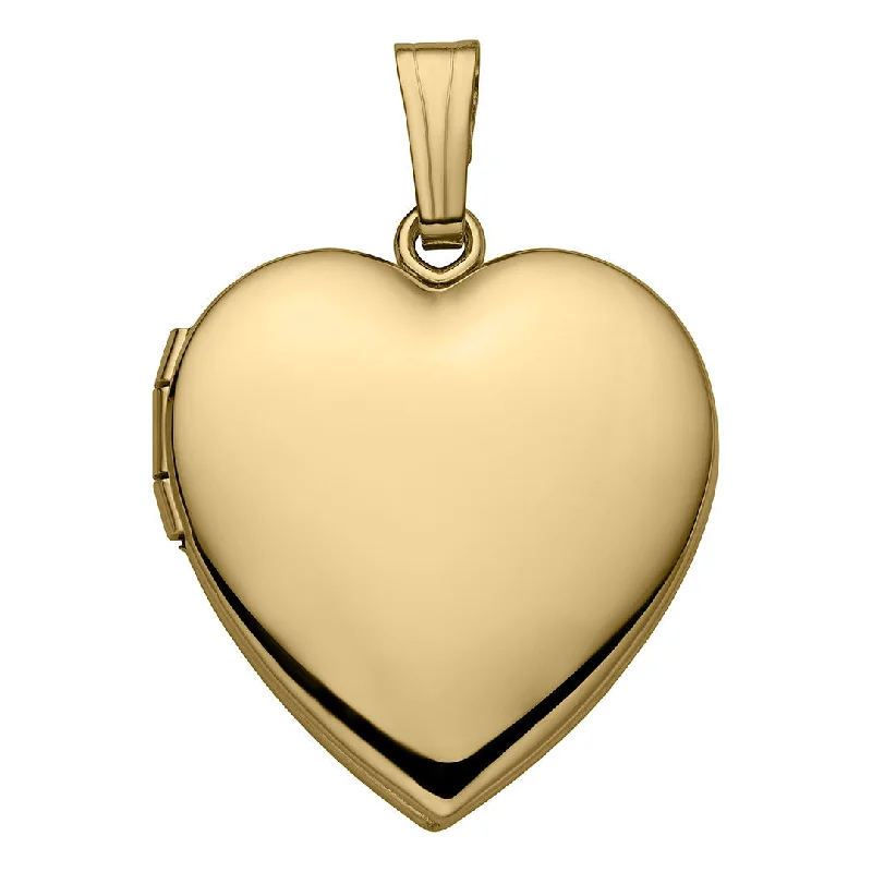 Fashion-Forward Geometric Jewelry For Contemporary Style 14K Gold Filled 19mm Heart Locket Necklace Fashion-Forward Geometric Jewelry For Contemporary Style 14K Gold Filled 19mm Heart Locket Necklace