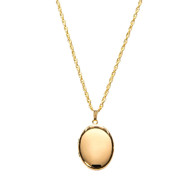 Exclusive Jewelry Sale Event – Shop Now 14K Gold Filled 20x25mm Oval Locket Necklace Exclusive Jewelry Sale Event – Shop Now 14K Gold Filled 20x25mm Oval Locket Necklace