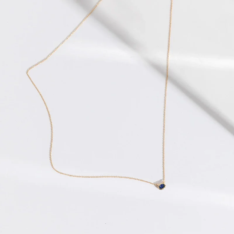 Limited Stock On Premium Jewelry At Low Prices Ana Necklace with Sapphire