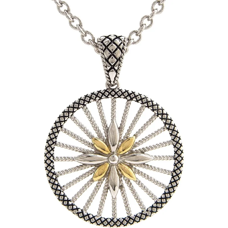Big Discounts On Elegant Jewelry Collections Andrea Candela 18kt and Sterling Silver Necklace - Radiante Collection Big Discounts On Elegant Jewelry Collections Andrea Candela 18kt and Sterling Silver Necklace - Radiante Collection