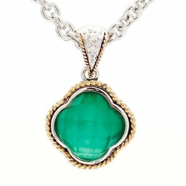 Unique Jewelry For Less – Shop The Sale Now Andrea Candela Mini Clover Green Agate Necklace -Trebol Unique Jewelry For Less – Shop The Sale Now Andrea Candela Mini Clover Green Agate Necklace -Trebol