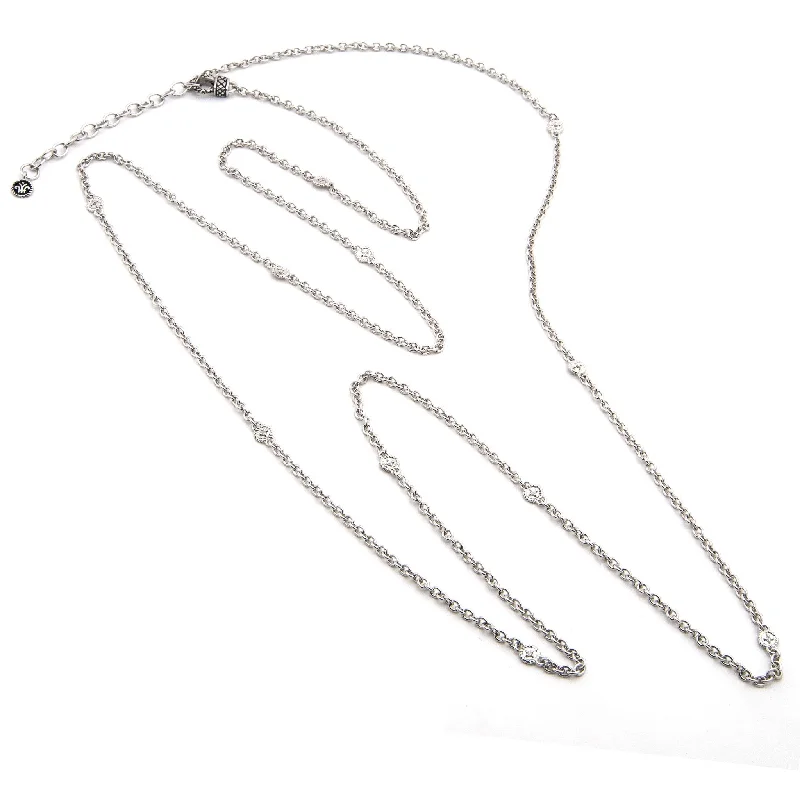 Sparkle On A Budget – Fine Jewelry For Less Andrea Candela- Sterling Silver Diamond Necklace - Enamorada Collection Sparkle On A Budget – Fine Jewelry For Less Andrea Candela- Sterling Silver Diamond Necklace - Enamorada Collection