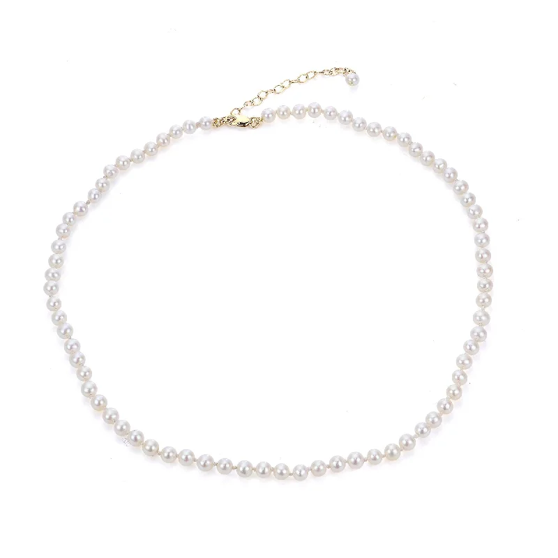 Jewelry Sale Alert – Shop Timeless Elegance Today Child 4mm Freshwater Pearl 14K Yellow Gold Necklace