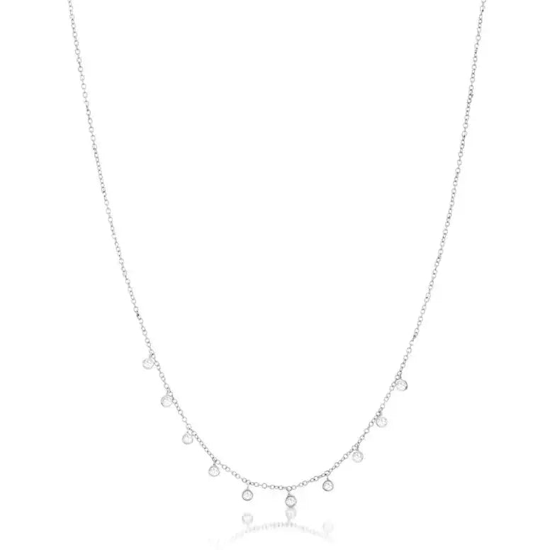 Trending Jewelry Now At Unbeatable Prices Meira T Dainty Charm Layering Necklace with 10 Diamond Bezels Trending Jewelry Now At Unbeatable Prices Meira T Dainty Charm Layering Necklace with 10 Diamond Bezels