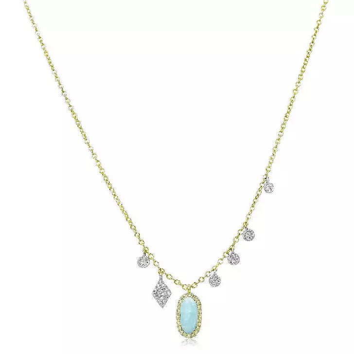 Jewelry Clearance Event – Stock Up Before It's Over Meira T Milky Aqua Signature Necklace Jewelry Clearance Event – Stock Up Before It's Over Meira T Milky Aqua Signature Necklace