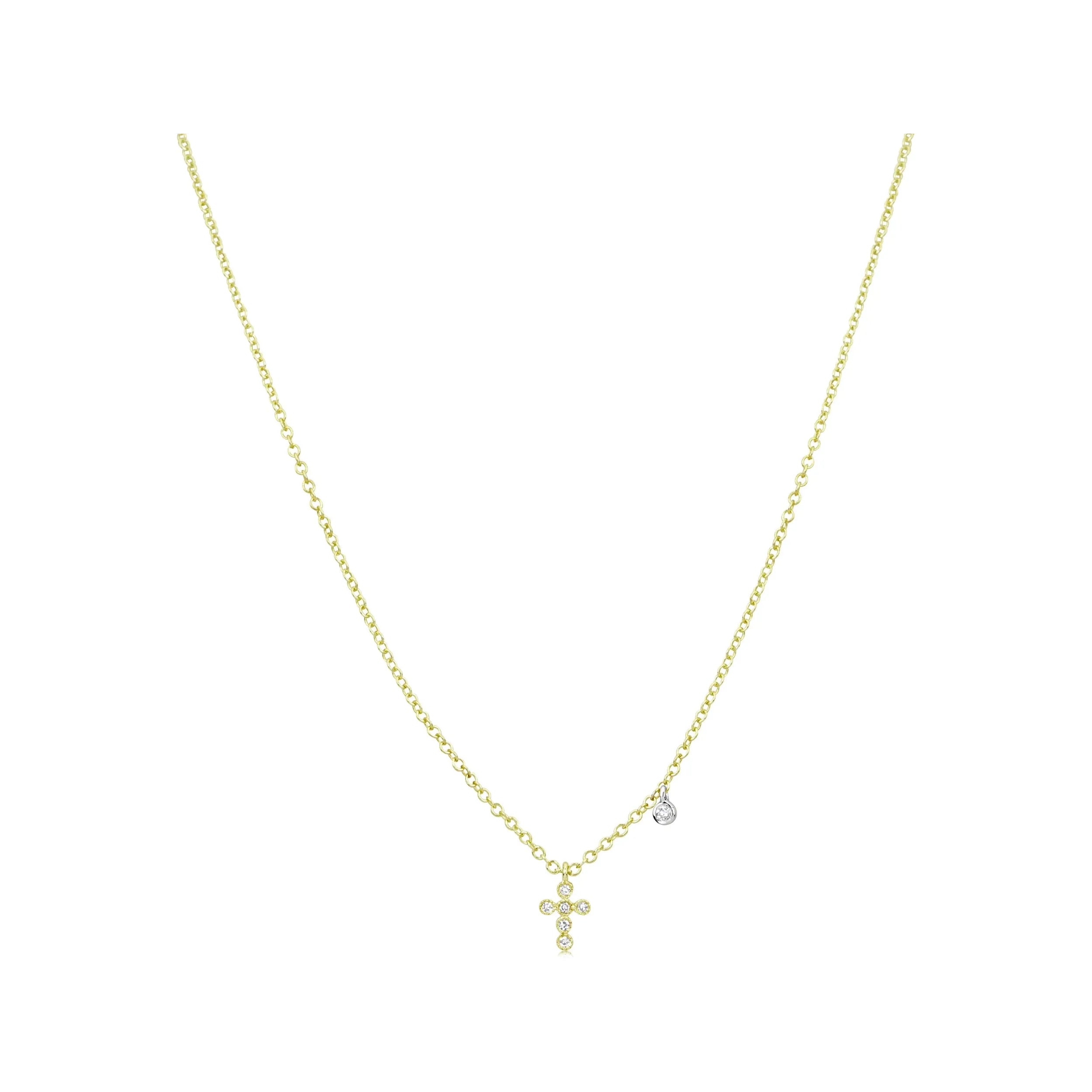 Exclusive Jewelry Sale Event – Shop Now Meira T Dainty Diamond Delicate Cross - 14kt Yellow Gold Exclusive Jewelry Sale Event – Shop Now Meira T Dainty Diamond Delicate Cross - 14kt Yellow Gold