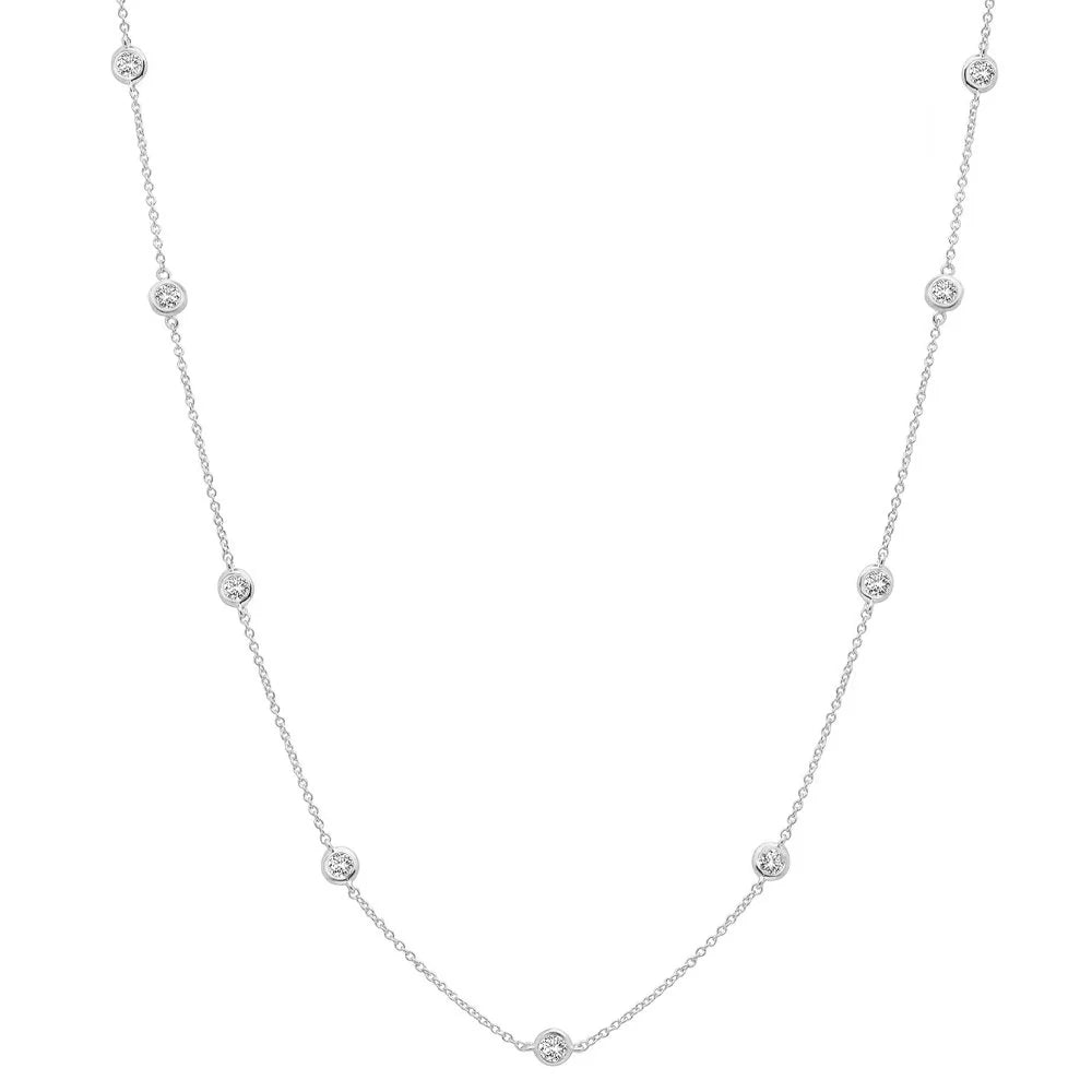 Discover Unique Jewelry With Special Limited-Time Offers CRISLU 16" Bezel Necklace 4mm Finished in Pure Platinum Discover Unique Jewelry With Special Limited-Time Offers CRISLU 16" Bezel Necklace 4mm Finished in Pure Platinum