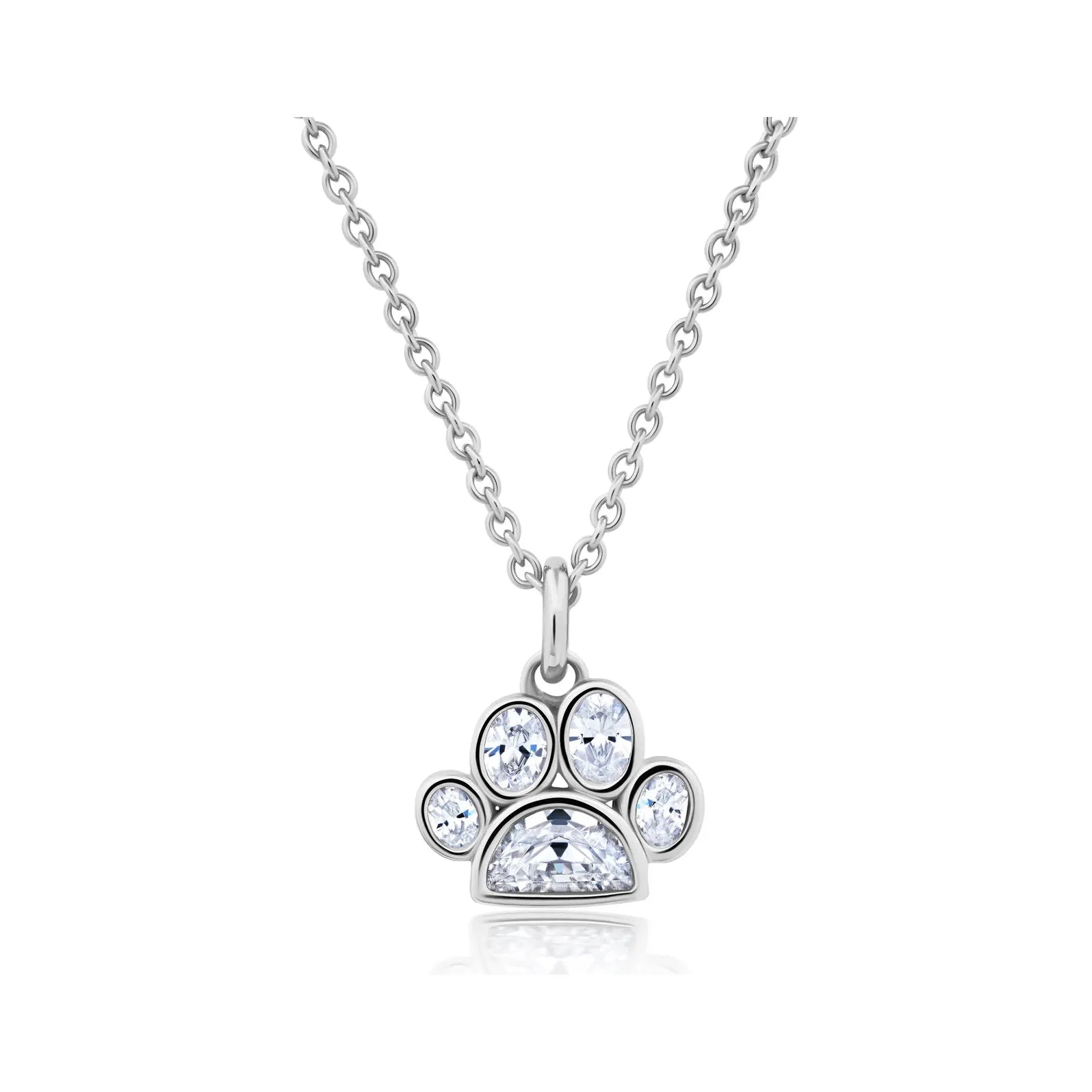 Luxury Meets Affordability – Jewelry Sale Live Now CRISLU Dog Paw Pendant Finished in Pure Platinum Luxury Meets Affordability – Jewelry Sale Live Now CRISLU Dog Paw Pendant Finished in Pure Platinum