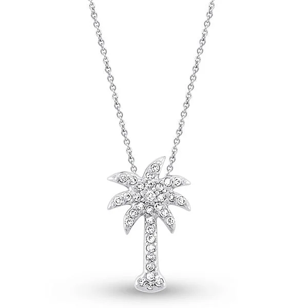 Exclusive Gemstone Jewelry Markdowns – Shop Now Diamond Pavé Palm Tree 14K White Gold Pendant Necklace Exclusive Gemstone Jewelry Markdowns – Shop Now Diamond Pavé Palm Tree 14K White Gold Pendant Necklace