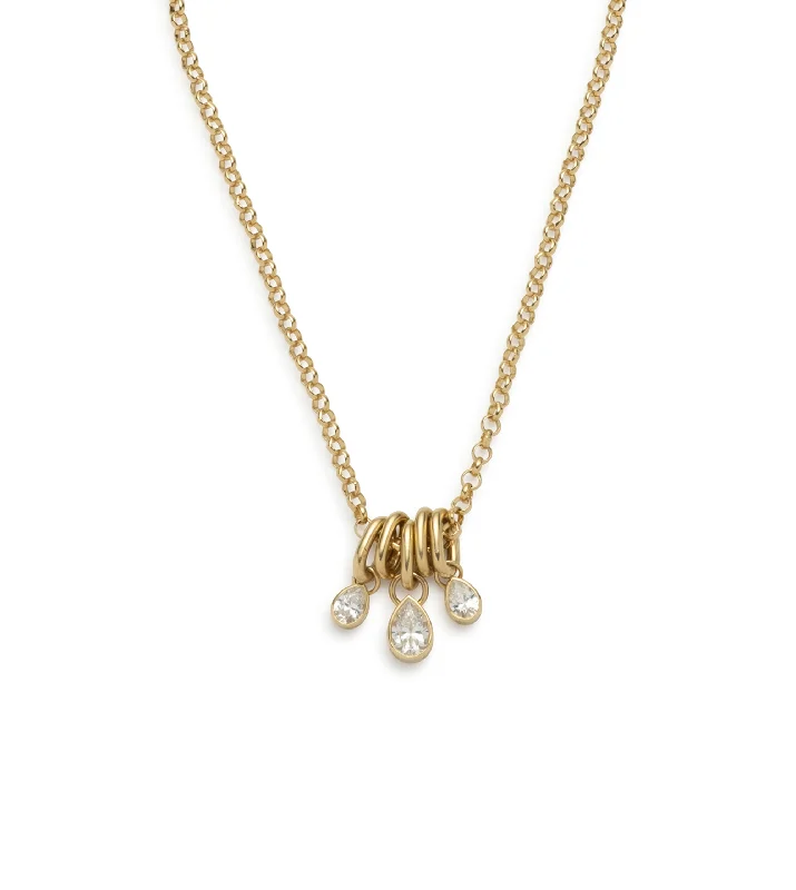 Chic, Trendy, And Affordable Jewelry Sale Forever & Always a Pair : Triple Diamond Medium Belcher Abacus Chain Chic, Trendy, And Affordable Jewelry Sale Forever & Always a Pair : Triple Diamond Medium Belcher Abacus Chain