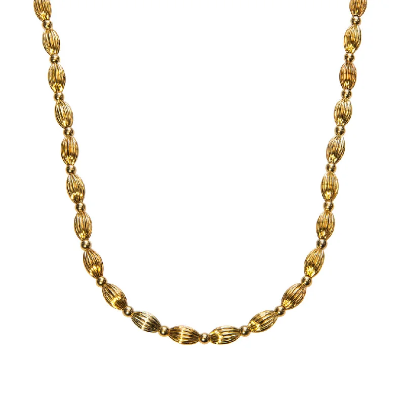 Best Jewelry Deals – Shop Premium Pieces At Great Prices Gold Plated Charleston Rice Bead Necklace Best Jewelry Deals – Shop Premium Pieces At Great Prices Gold Plated Charleston Rice Bead Necklace